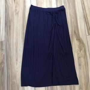 Maeve Jersey Navy Blue Skirt